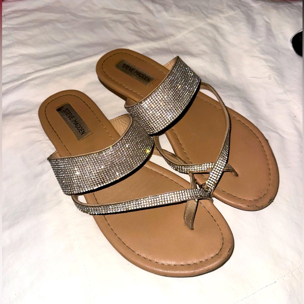 Steven Madden Rhinestone Sandal